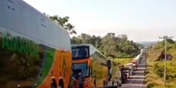 Acidente nas proximidades do município de Presidente Figueiredo