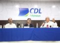 David Almeida expõe sobre planos para a capital em reunião com dirigentes lojistas de Manaus 10/08/2021 19h39