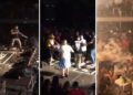 VÍDEO: PM encerra show de MC Poze no Pará; público se revolta e joga objetos e bebidas nos policias