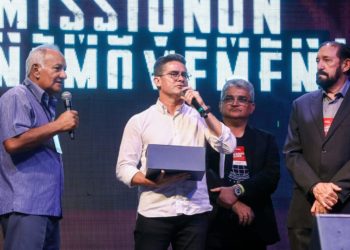 Prefeito David Almeida recebe homenagem durante Conferência Global da IDPB