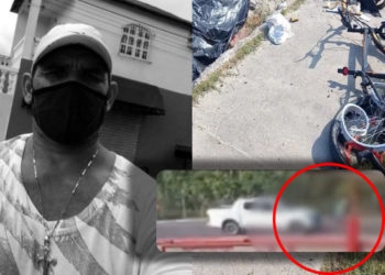 Câmera mostra momento em que motorista de carro em alta velocidade mata ciclista em Manaus; veja vídeo