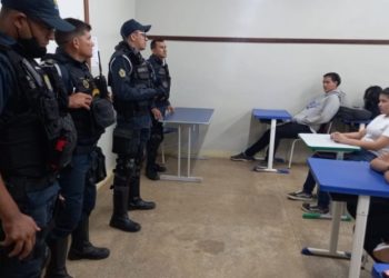 Guarda Municipal realiza ciclo de palestras em escolas da Prefeitura de Manaus