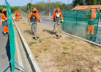 Prefeitura realiza limpeza no Distrito Industrial neste sábado, 27/8