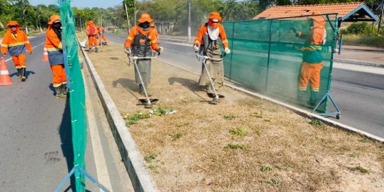 Prefeitura realiza limpeza no Distrito Industrial neste sábado, 27/8