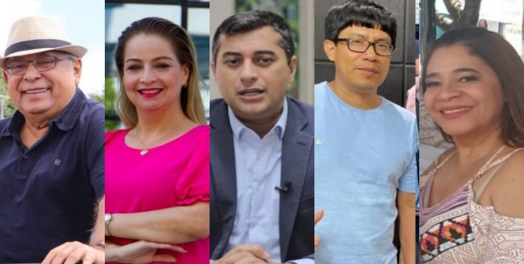 Confira agenda dos candidatos ao Governo do Amazonas para esta segunda-feira (29)