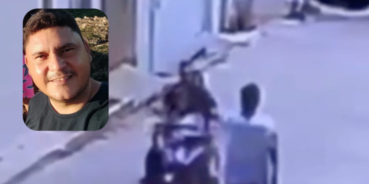 Pai de família é executado na frente das filhas pequenas, no Centro; veja vídeo