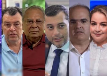 Confira a agenda dos candidatos ao governo do Amazonas para este sábado (17