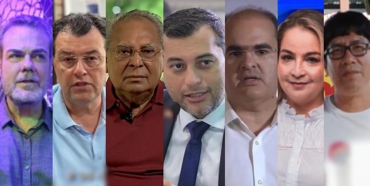 Confira a agenda dos candidatos ao governo do Amazonas para este sábado (17