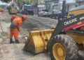 Prefeitura de Manaus avança com os serviços de infraestrutura no centro da cidade