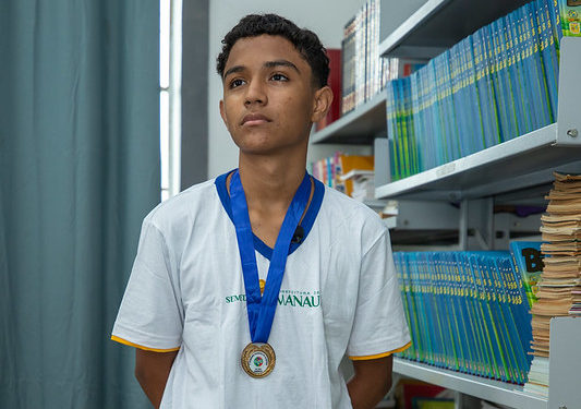 Aluno da prefeitura é medalha de bronze na 7ª Olimpíada de Geografia