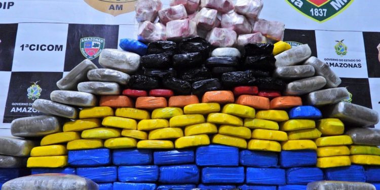 Em 10 meses, SSP-AM apreendeu mais de 600 quilos de drogas durante ações policiais