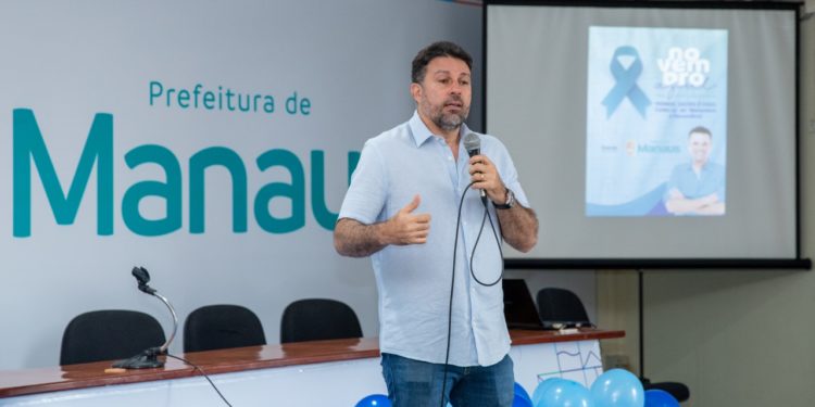 Promoção da saúde do homem é foco de palestras voltadas a servidores da Saúde da Prefeitura de Manaus