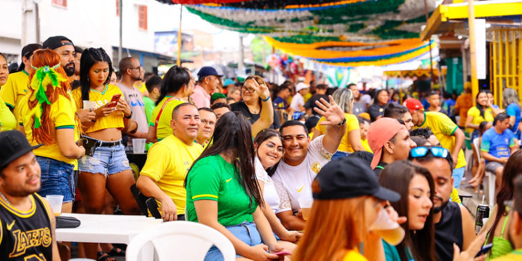 ‘Rua da Copa’ no Morro da Liberdade não terá mais transmissão dos jogos da Seleção Brasileira