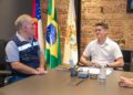 Prefeito David Almeida recebe ministro Marcelo Queiroga e agradece atenção que Manaus teve durante sua administração