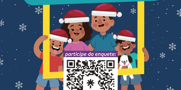 Prefeitura de Manaus lança enquete de Natal no túnel instagramável da Ponta Negra ‘#SextouComNeve?’