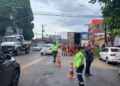 Prefeitura de Manaus atua em vias afetadas pela chuva desta quinta-feira, 1º/12