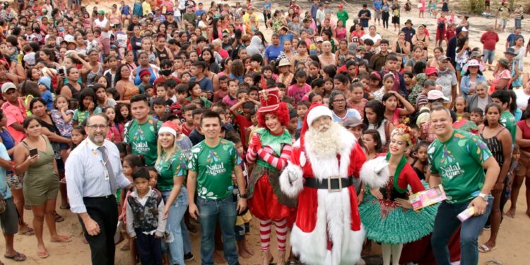 Prefeitura de Manaus leva ‘Natal das Águas’ para zona rural