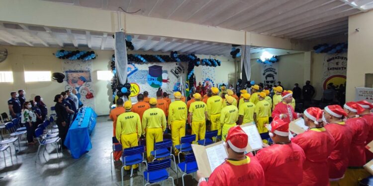 Seap certifica 81 reeducandos em cursos profissionalizantes