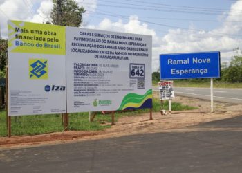 ‘Não foi só uma promessa, está sendo cumprido’, comemora morador com avanço da pavimentação do Ramal Nova Esperança