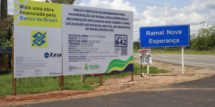 ‘Não foi só uma promessa, está sendo cumprido’, comemora morador com avanço da pavimentação do Ramal Nova Esperança