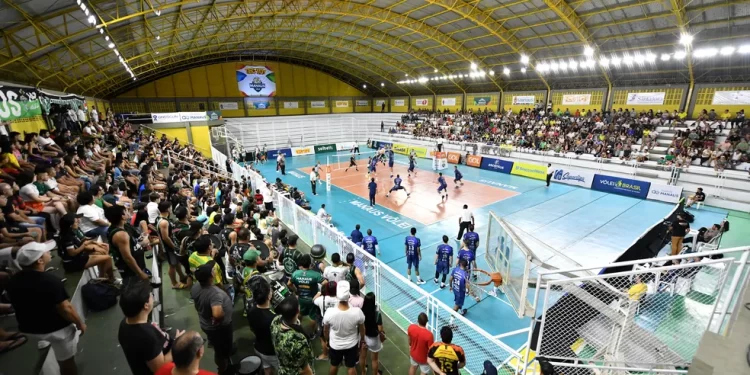 Ginásio Ninimberg Guerra recebe duelo da Superliga B de voleibol masculino neste sábado