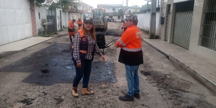 Bairro Alvorada recebe infraestrutura básica da Prefeitura de Manaus