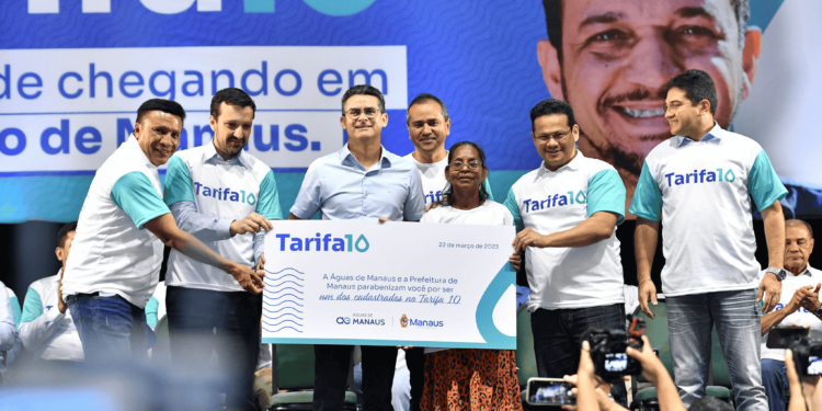 Projeto social ‘Tarifa 10’ da prefeitura e Águas de Manaus vai contemplar famílias em situação de extrema pobreza