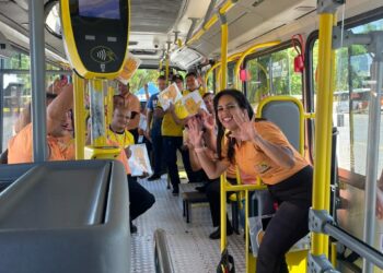 Prefeitura de Manaus promove ação sobre educação de trânsito em empresa de ônibus