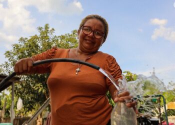 Prefeitura e Águas de Manaus inauguram sistema de abastecimento de água na comunidade Itaporanga