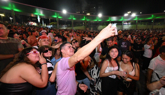 Festa do Trabalhador agita a Ponta Negra e reúne mais de 10 mil pessoas