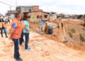 Moradores aprovam obra de contenção em 32 áreas de risco mapeadas pela Prefeitura de Manaus